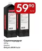 Cayennepeppar
