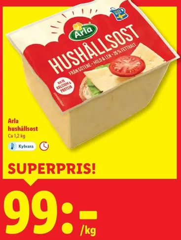Arla - hushållsost