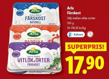 Arla - Färskost