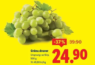 Gröna druvor