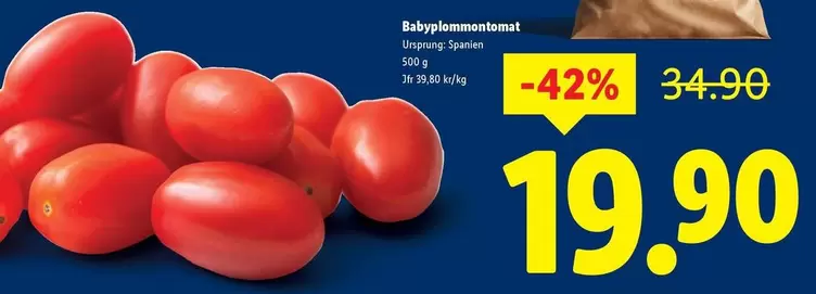 Babyplommentomat