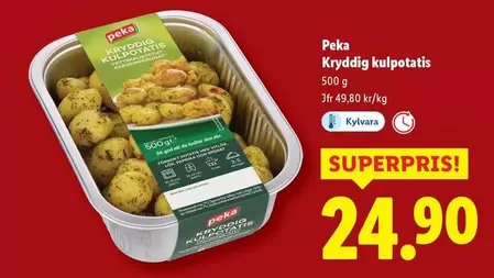 Peka - Kryddig kulpotatis