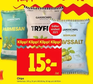 Gårdschips - Chips
