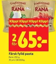 Rana - Färsk fylld pasta