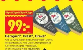 Arla - Präst®, Grevé®