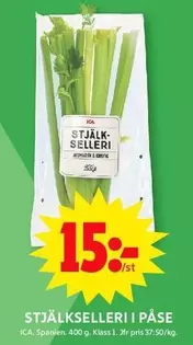 STJÄLKSELLERI I PÅSE