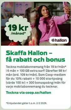 Extra - Hallon