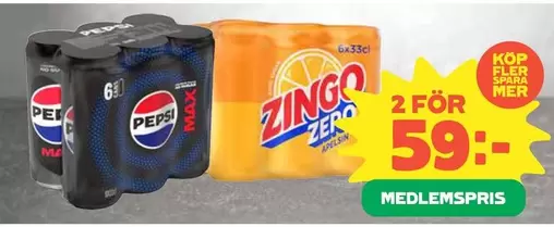 Pepsi - ZINGO ZERO