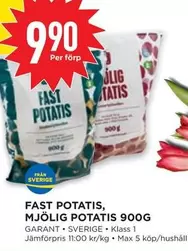 Garant - FAST POTATIS, MJÖLIG POTATIS 900G