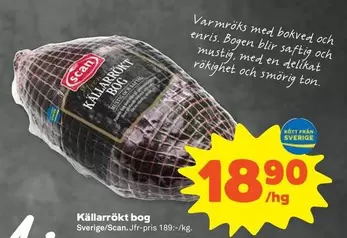 Scan - Källarrökt bog