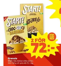 Start - Granola