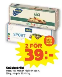 Wasa - Knäckebröd