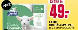 Lambi - HUSHÅLLSPAPPER