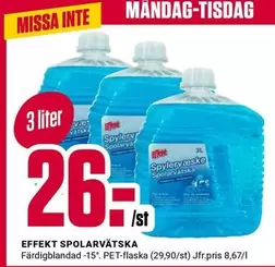 EFFEKT SPOLARVÄTSKA