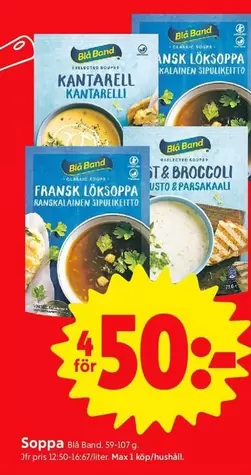 Blå Band - Soppa