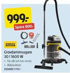 Stanley - Grovdammsugare