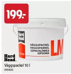 Väggspackel 10 l