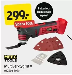 Meec Tools - Multiverktyg 18 V