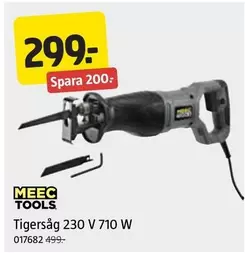 Meec Tools - Tigersåg 230 V 710 W