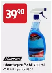 Hamron - Isborttagare för bil 750 ml