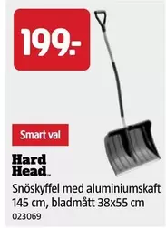 Smart - Snöskyffel med aluminiumskaft