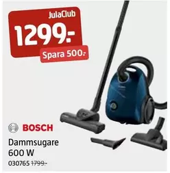 Bosch - Dammsugare 600 W