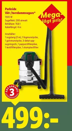 Vát-/torrdammsugare