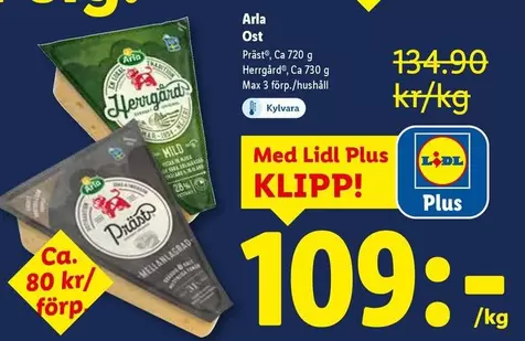 Arla - Ost