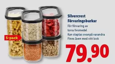 silvercrest - Förvaringsburkar