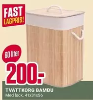TVÄTTKORG BAMBU