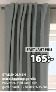 STADSHOLMEN mörkläggningsgardin