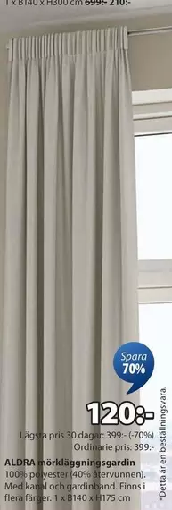 mörkläggningsgardin