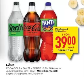 coca-cola - LÄSK