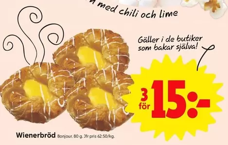 Bonjour - Wienerbröd