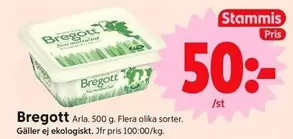 Bregott - Laktosfri Ost