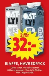 Oatly - IKAFFE, HAVREDRYCK