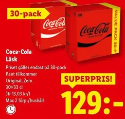coca-cola - Läsk