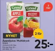 Apple - Äppeljuice/Multidryck