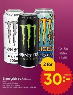 Monster - Energidryck