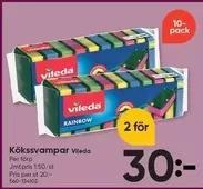 Vileda - Kökssvampar