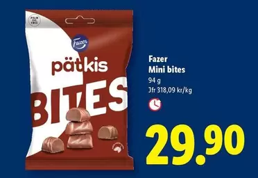 Fazer - Mini bites