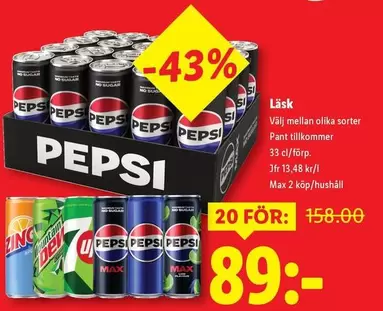 Pepsi - Läsk