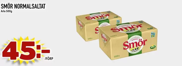 Arla - SMÖR NORMALSALTAT