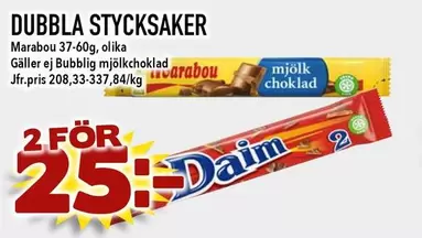 marabou - STYCKSAKER