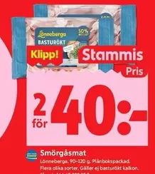 Lönneberga - Smörgåsmat