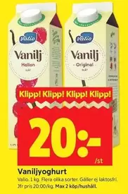 valio - Vaniljyoghurt