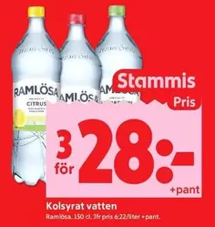 ramlösa - Kolsyrat vatten