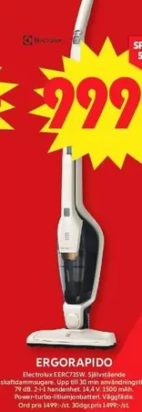 Electrolux - ERGORAPIDO