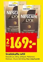 Nescafe - Snabbkaffe refill