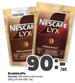 Nescafe - Snabbkaffe